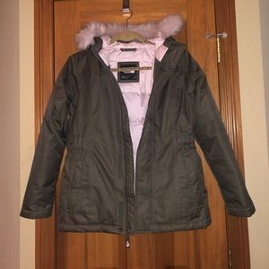 The North face Girls Large (14/16) Parka with hood